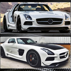 Mercedes SLS C197 2010–2014 Priekšējā bampera lūpa (Oglekļa šķiedra) foto 5
