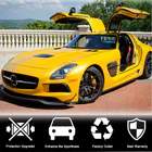 Mercedes SLS C197 2010–2014 Flap V2 priekšējā bampera uzlikas (oglekļa šķiedra) foto 3