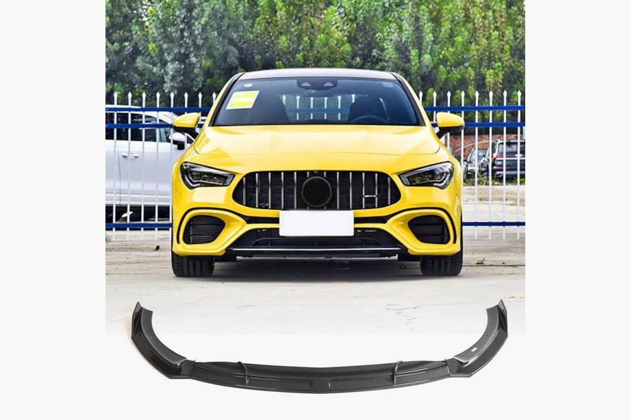 Mercedes CLA C118 2019– Priekšējā bampera lūpa (CLA45 AMG SD, oglekļa šķiedra) Image