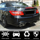 Mercedes E-klase kupeja C207 2010–2017 Aizmugurējā bufera difuzors (E63 AMG 2009-2013, karbons) foto 2