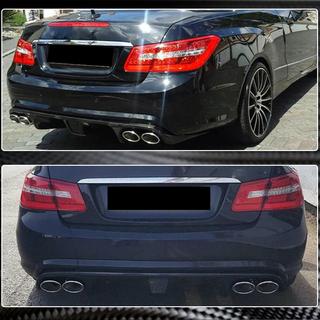 Aizmugurējā bufera difuzors (E63 AMG 2009-2013, karbons) foto 3