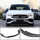 Mercedes GLA H247 2020– Priekšējā bufera lūpas uzlika (AMG/AMG-Line, oglekļa šķiedra) foto 1