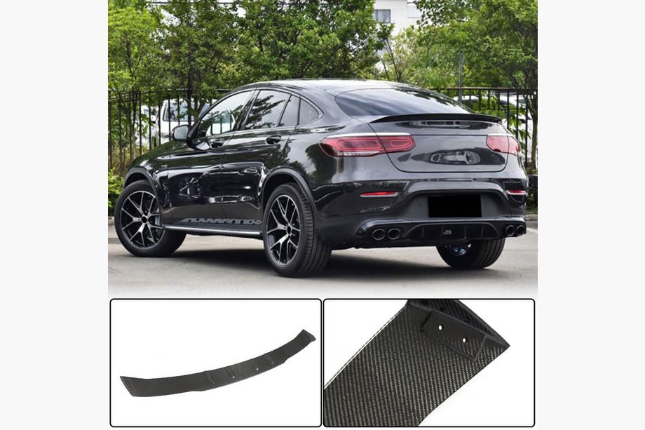 Mercedes GLC Coupe C253 2016–2023 Aizmugurējā bufera difuzors (GLC43 AMG 2020-2022, karbons) Image
