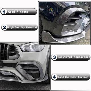 Priekšējā bampera ieliktņi (GLE 350/GLE450/GLE63 2019-2023, oglekļa šķiedra) foto 4
