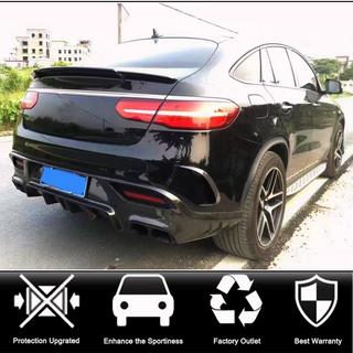 Aizmugurējā bampera uzlikas (GLE 350/GLE450/GLE63 2019-2023, karbons) foto 2