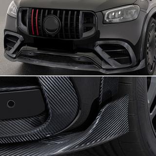 Oglekļa šķiedras priekšējā bampera lūpa (GLE63 AMG) foto 3