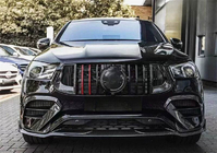 Mercedes GLE kupeja C292 2015–2019 Priekšējā bufera uzlikas (GLE63 AMG, oglekļa šķiedra) foto 4