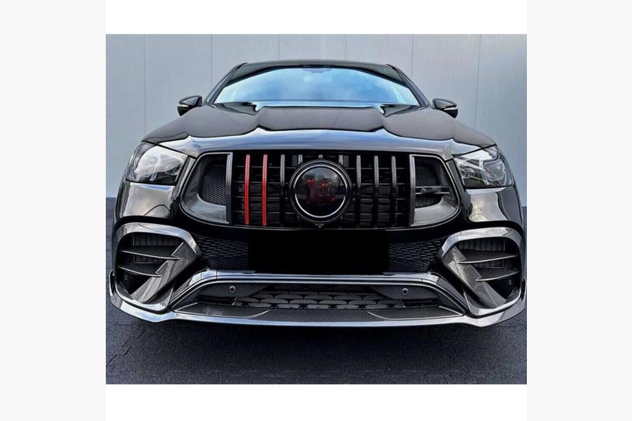 Mercedes GLE W167 2018– Radiatora reste Rocket Carbon (AMG-Line/GLE53/GLE63 2018-2023) Image