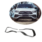 Mercedes GLA H247 2020– Priekšējā bufera uzlikas V2 (AMG/AMG-Line, oglekļa šķiedra) foto 1