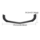 Mercedes SLK R172 2011–2016 Priekšējā bampera uzlika Lip (Base 2016-2020, karbons) foto 6