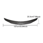 Mercedes SLK R172 2011–2016 Spoileris V1 (2011-2020, karbona šķiedra) foto 4