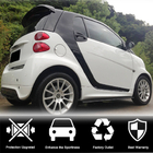 Smart 2007–2014 Spoileris (fortwo, oglekļa šķiedra) foto 2