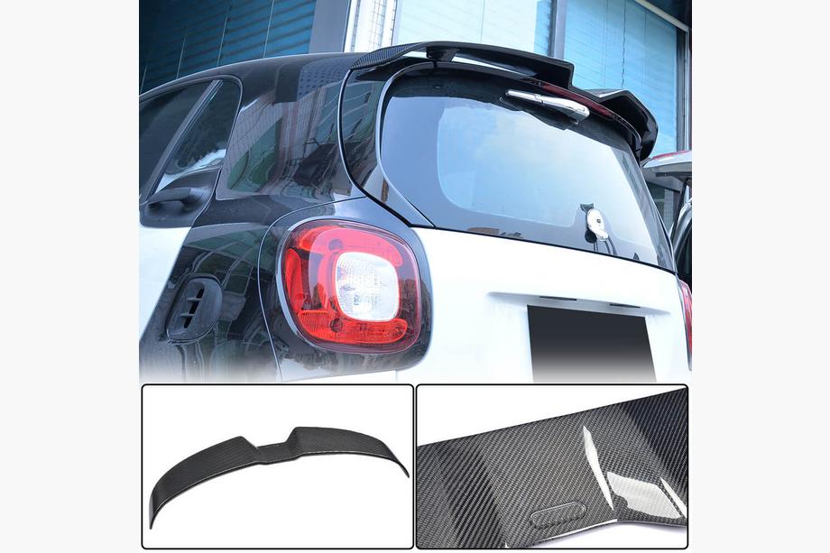 Smart 2014– Spoileris V1 (fortwo, oglekļa šķiedra) Image