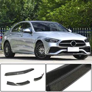 Priekšējā bampera lūpa (AMG-Line, oglekļa šķiedra) foto 1
