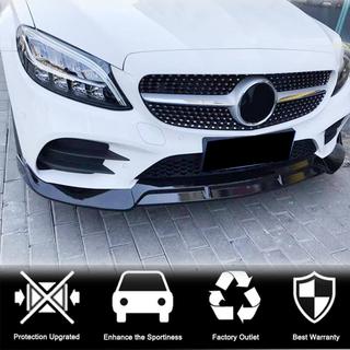Priekšējā bampera lūpa (AMG-Line, oglekļa šķiedra) foto 2