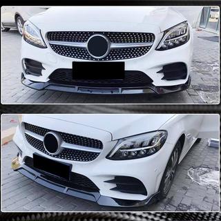 Priekšējā bampera lūpa (AMG-Line, oglekļa šķiedra) foto 3