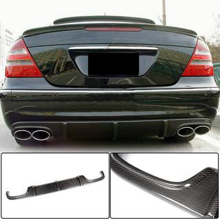Aizmugurējā bampera difuzors (E55 AMG 2003-2006, oglekļa šķiedra) foto 1