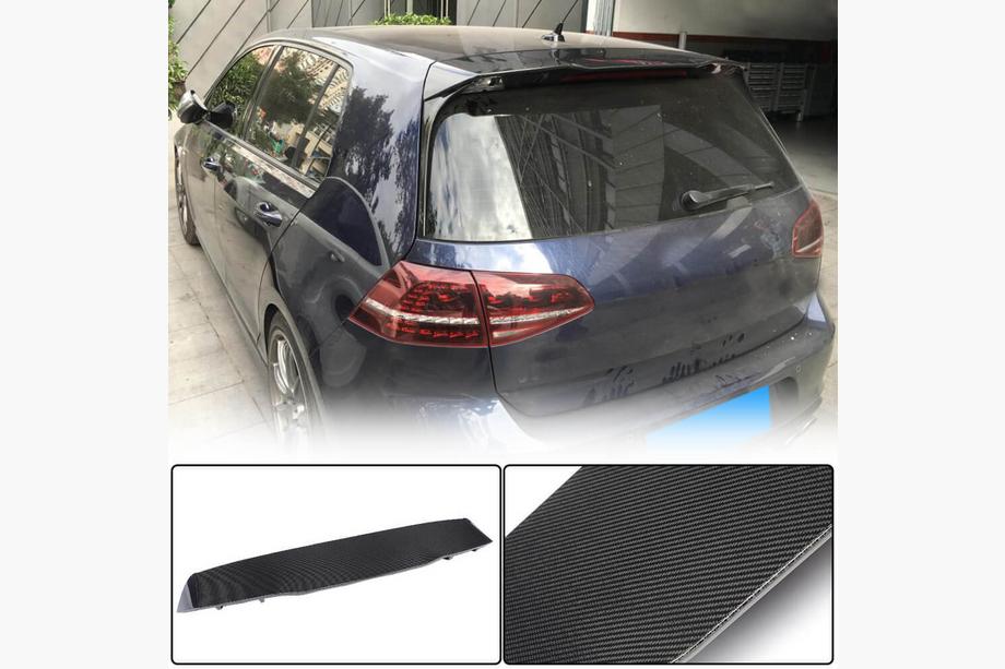 Volkswagen Golf 7/E-Golf 2012–2020 Spoileris V4 (GTI/R HB, karbons) Image