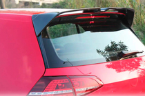 Volkswagen Golf 7/E-Golf 2012–2020 Spoileris V5 (GTI/R HB, oglekļa šķiedras) foto 5