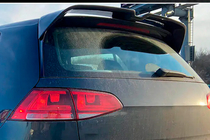 Volkswagen Golf 7/E-Golf 2012–2020 Spoileris V5 (GTI/R HB, oglekļa šķiedras) foto 2