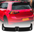 Volkswagen Golf 7/E-Golf 2012–2020 V6 spoilers (GTI/R HB, plastmasa) foto 1