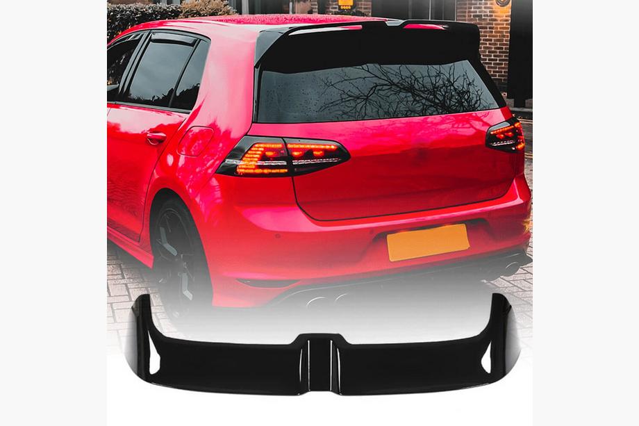 Volkswagen Golf 7/E-Golf 2012–2020 V6 spoilers (GTI/R HB, plastmasa) Image