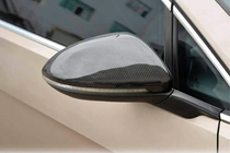 Volkswagen Golf 7/E-Golf 2012–2020 Spoguļu vāciņi V2 (Oglekļa šķiedra) foto 5