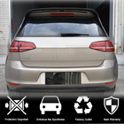 Volkswagen Golf 7/E-Golf 2012–2020 Spoileris V2 (Base/R-Line HB, ogļšķiedras) foto 3