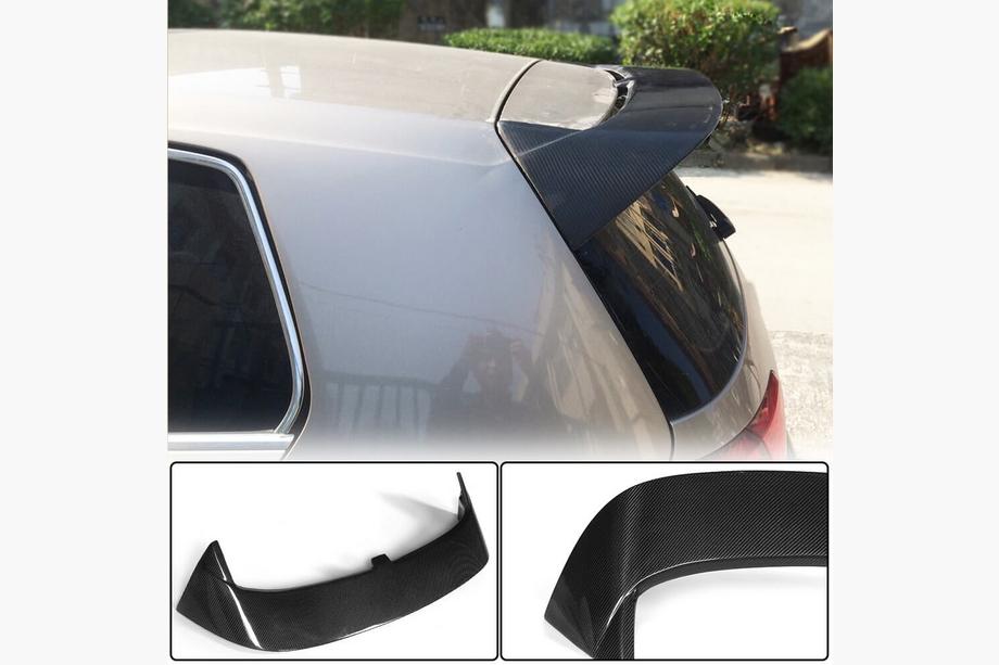 Volkswagen Golf 7/E-Golf 2012–2020 Spoileris V3 (Base/R-Line HB, oglekļa šķiedra) Image