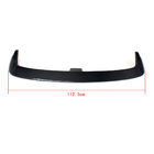 Volkswagen Golf 7/E-Golf 2012–2020 V7 spoileris (Base/R-Line HB, plastmasa) foto 7