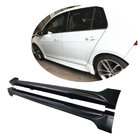 Volkswagen Golf 7/E-Golf 2012–2020 Sānu sliekšņi (Base HB 2012-2017, karbons) foto 1