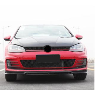 Priekšējā bampera lūpa Lip V3 (GTI HB 2012-2017, oglekļa šķiedra) foto 2
