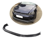 Volkswagen Golf 7/E-Golf 2012–2020 Priekšējā bampera lūpas uzlika Lip (R/R-Line 2012-2017, oglekļa šķiedra) foto 1