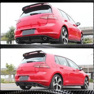 Aizmugurējā bufera difuzors V3 (Base/GTI HB 2012-2017, oglekļa šķiedra) foto 3