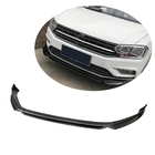 Volkswagen Golf 7/E-Golf 2012–2020 Priekšējā bampera lip uzlika (Base 2017-2020, karbons) foto 1