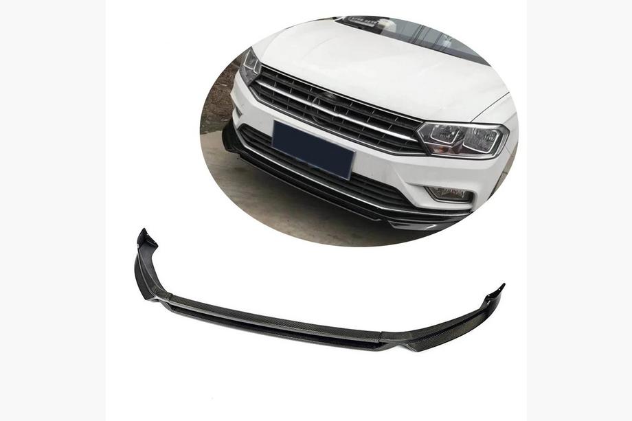 Volkswagen Golf 7/E-Golf 2012–2020 Priekšējā bampera lip uzlika (Base 2017-2020, karbons) Image