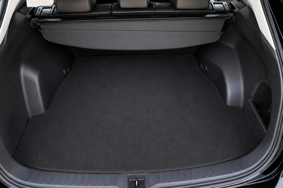 Toyota Rav 4 2019–2025 Premium tekstila bagāžnieka paklājiņš (melns) Image