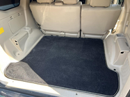 Toyota Land Cruiser Prado 120 2002–2009 Premium tekstila bagāžnieka paklājiņš – melns (5 vai 7 sēdvietas) foto 1