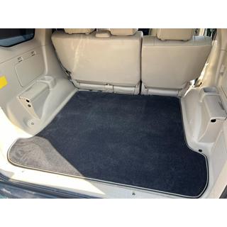 Premium tekstila bagāžnieka paklājiņš – melns (5 vai 7 sēdvietas) Toyota Land Cruiser Prado 120 2002–2009 foto 1