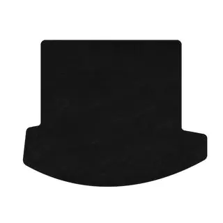 Premium tekstila bagāžnieka paklājiņš (kupeja, melns)