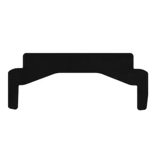 Premium tekstila bagāžnieka paklājiņš (augšējais, Roadster, melns)