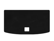 Volkswagen Atlas (Terramont) 2016– Tekstila bagāžnieka paklājiņš Premium (7-vietīgs, melns) foto 1