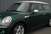 Mini Clubman R55/R56 2007–2014 Spoguļu uzlikas 2007-2014 (2 gab., nerūsējošais tērauds) foto 3