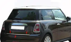 Mini Clubman R55/R56 2007–2014 Bagāžnieka malas uzlika R56 (nerūsējošais tērauds) foto 1