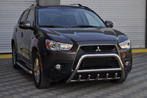 Mitsubishi ASX 2010–2023 Bullbar WT003 (nerūsējošais tērauds) foto 5