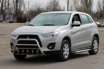 Mitsubishi ASX 2010–2023 Bullbar WT003 (nerūsējošais tērauds) foto 3