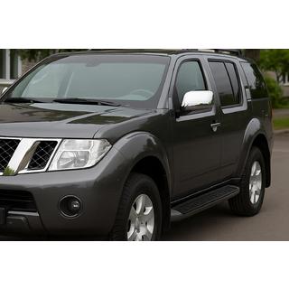 Spoguļu uzlikas (2 gab., nerūsējošais tērauds) Nissan Pathfinder R51 2005–2014 foto 1