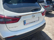 Nissan Qashqai 2014–2021 Uzliktnis virs numura zīmes (nerūsējošais tērauds) Carmos - turku teras foto 3