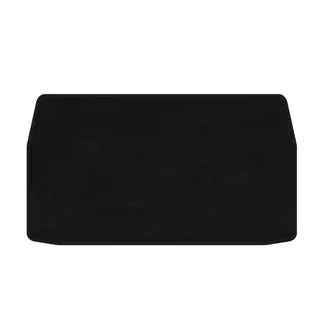 Premium tekstila bagāžnieka paklājiņš (3 rindas, melns)