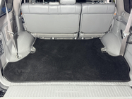 Lexus LX470 1998–2007 Tekstila bagāžnieka paklājs Premium 2 gab. melns (7 sēdvietas) foto 2